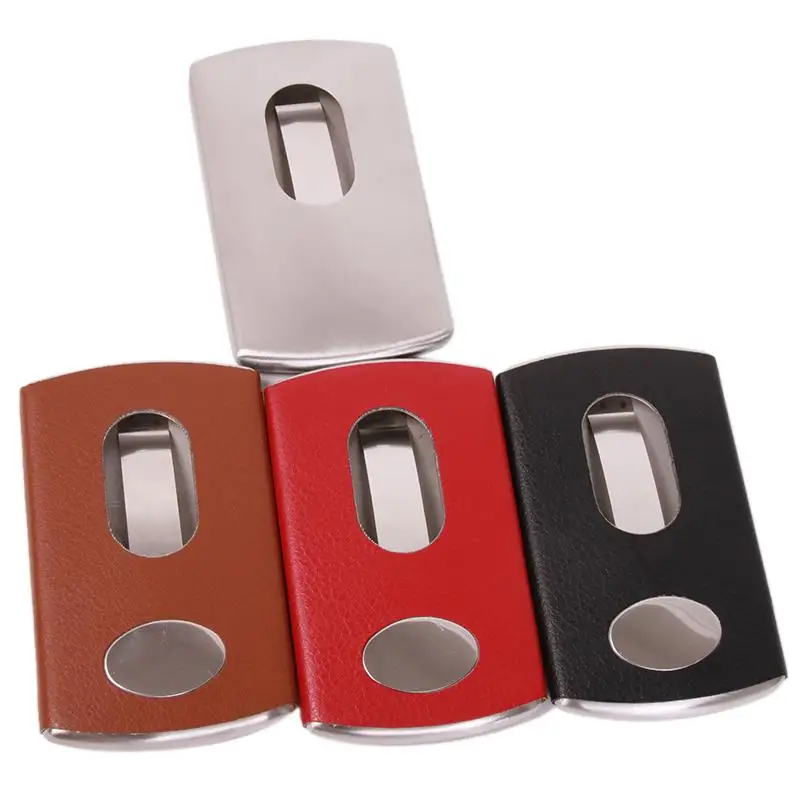 

Hot Business ew arrival High-Grade stainless steel men credit card holder women metal bank card case #874606