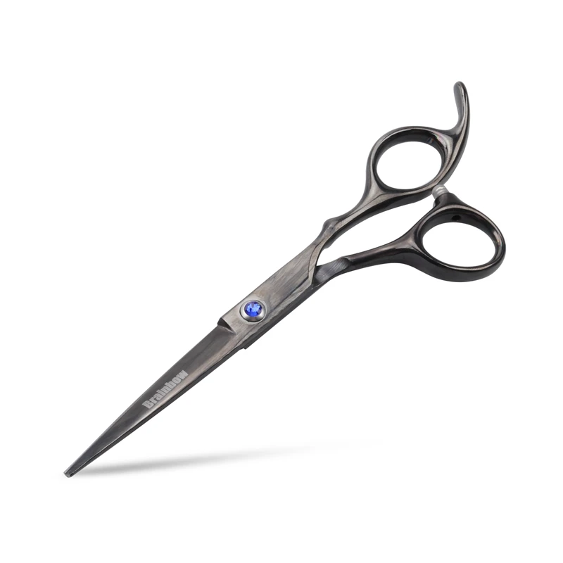 Brainbow " ножницы для волос Профессиональный парикмахерский инструмент для укладки волос обычные плоские лезвия правые ножницы для стрижки волос