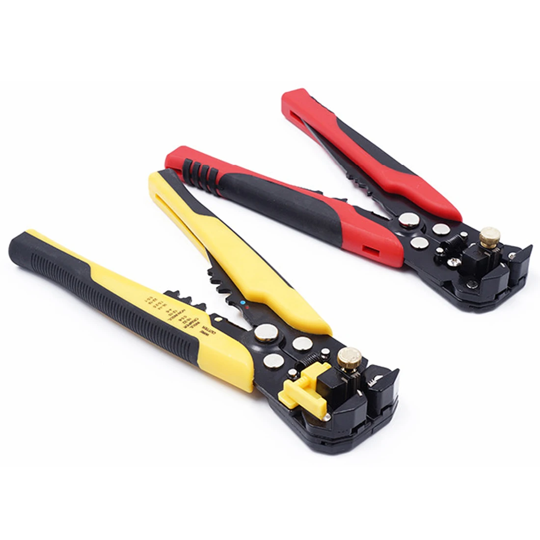 

Tool Steel 0.2-6.0mm Cable Wire Stripper Cutter Crimper Automatic Multifunctional TAB Terminal Crimping Stripping Pliers Tools