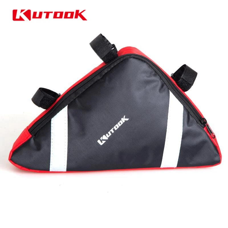 

KUTOOK Waterproof Cycling Bicycle Bags Triangle Front Tube Frame Bag MTB Mountain Bike Pouch Frame Holder Bike Accessories