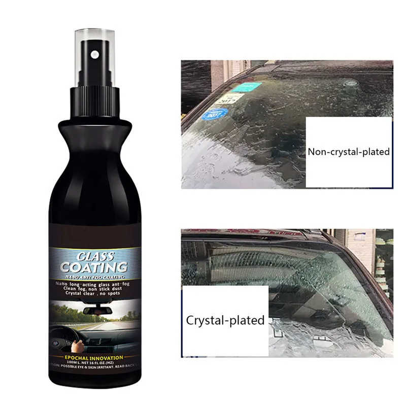 Car Windshields Rearview Mirrors Rain Repellent Coating Nano coated