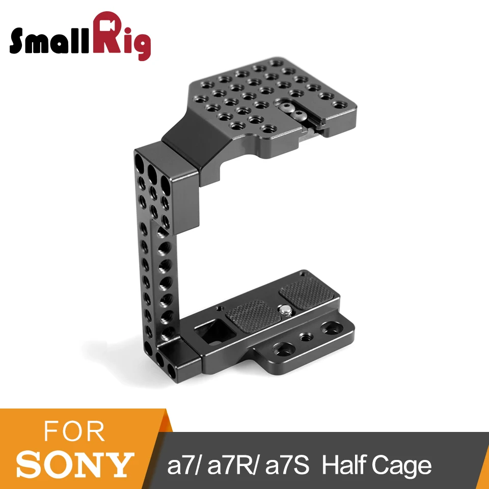 SmallRig Half Cage for Sony a7 a7R a7S Camera Cage Top Plate Bottom Plate Side Plate
