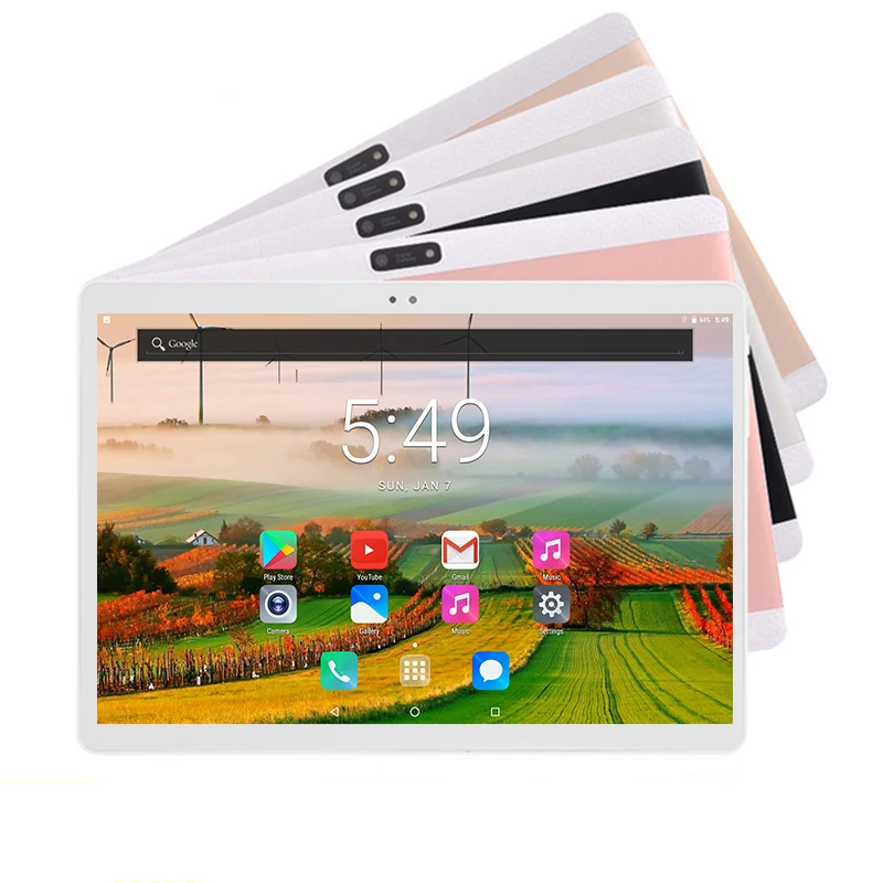 

2019 Newest 10 inch Tablet PC MTK8752 Octa Core 4GB RAM 64GB ROM Android 8.0 WiFi A-GPS 1280*800 IPS 3G 4G LTE Tablet 10"+ Gift