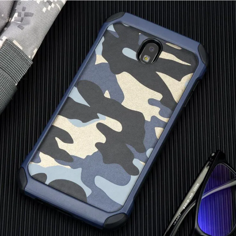 Camo Phone Case For Samsung Galaxy J3 2017 J330F Pro EU Version Hard plastic TPU Back Cover for j3 J330 | Мобильные телефоны и