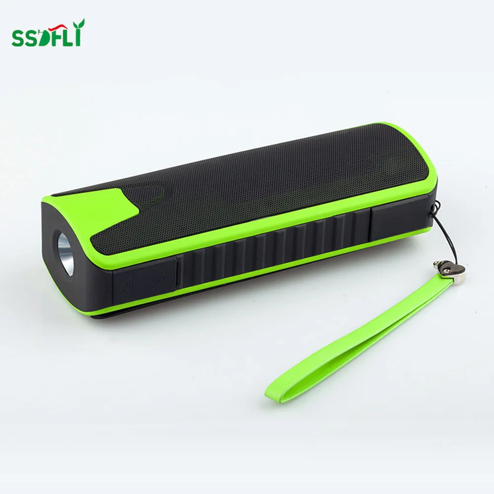 Ssdfly водонепроницаемый супер бас Bluetooth динамик 4000 мАч Power Bank мощный портативный