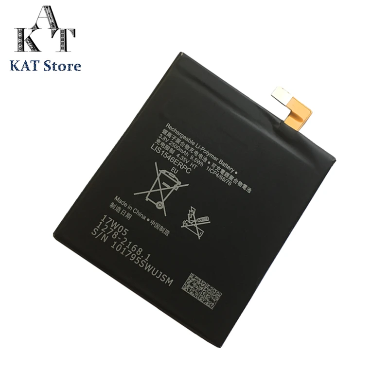 

Mobile Phone Battery For Sony Xperia C3 T3 S55T S55U D2502 2500mAh Li-Polymer Batteries LIS1546ERPC Rechargeable Accumulator
