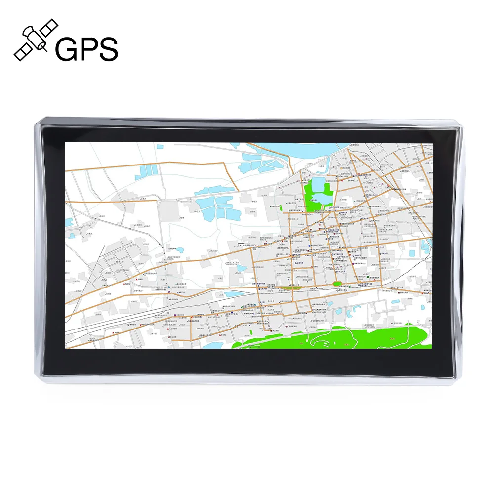 X7 7 дюймов Грузовик автомобилей gps навигации навигатор с Бесплатная Карты Win CE 6 0