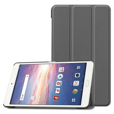 Book Flip Ultra Slim PU Leather Case for Docomo Dtab Compact D 