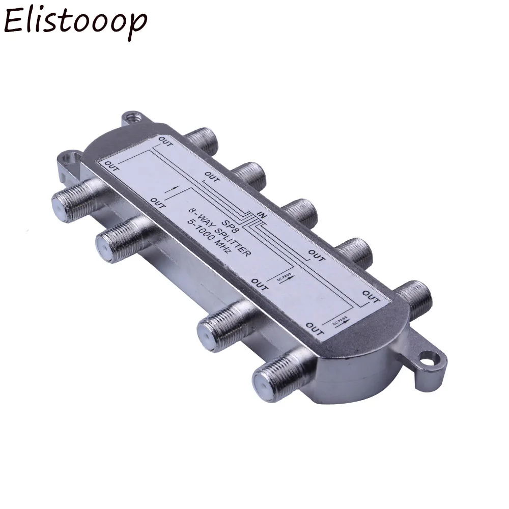 ТВ сигнальный спутник Sat коаксиальный диплексер комбайнер сплиттер Combiners кабель переключатель 8 способ Порты и разъёмы коммутатор для ТВ разветвитель сигнала