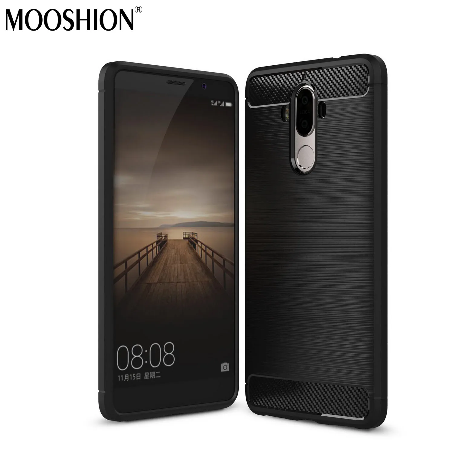 Роскошный Матовый чехол MOOSHION для Huawei Mate 9 телефона mate9 Ультратонкий Мягкий