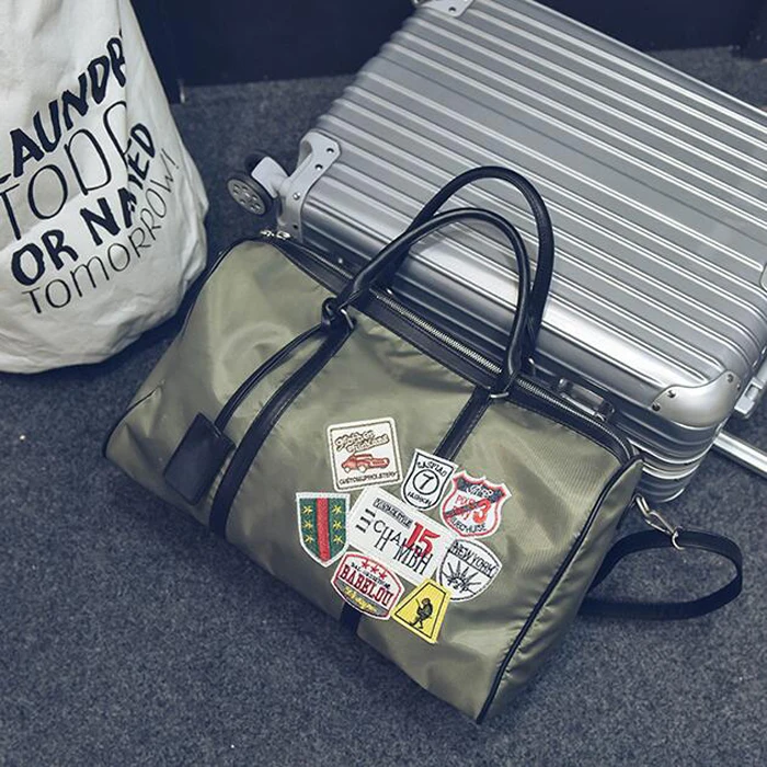 Модная нейлоновая большая сумка для путешествий, складная сумка для путешествий, Вместительная дорожная сумка для багажа, деловая женская сумка для путешествий