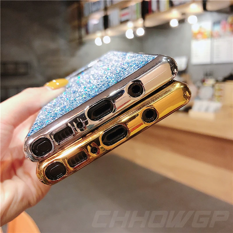 Блестящий Мягкий силиконовый чехол из ТПУ для samsung Galaxy S10 Plus S10e S8 S9 plus Note9 Note8 s plus| |