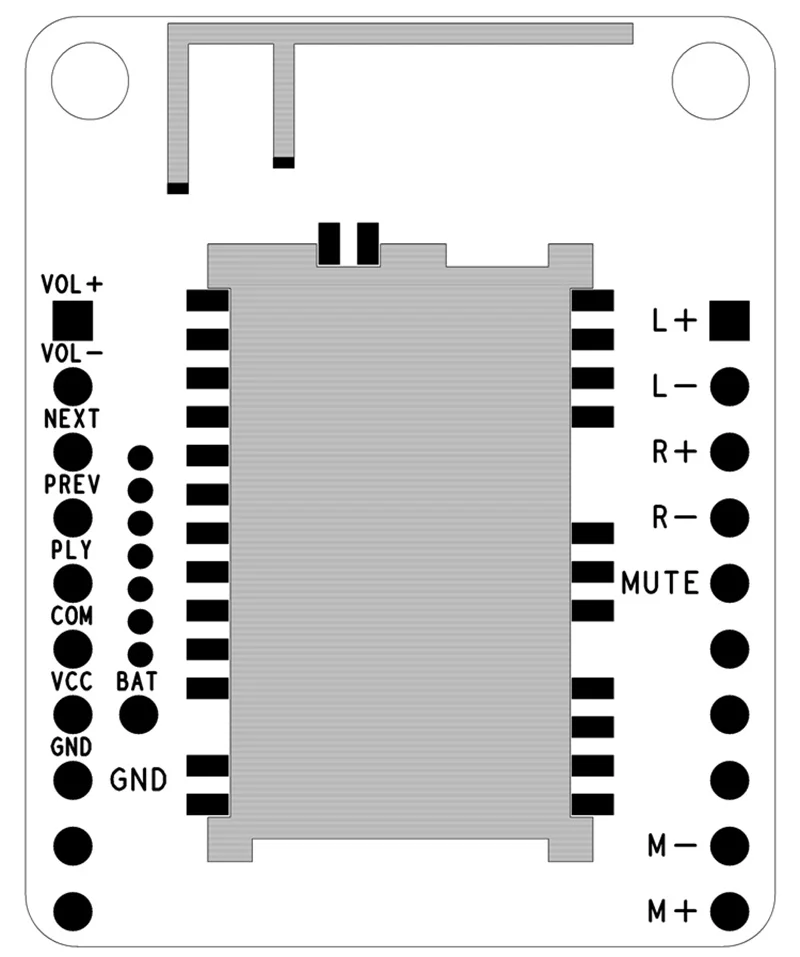 Усилитель мощности CSRA64215 APTXLL без потерь Hifi Bluetooth 4 2 плата TWS Dual 5 Вт динамик аудио