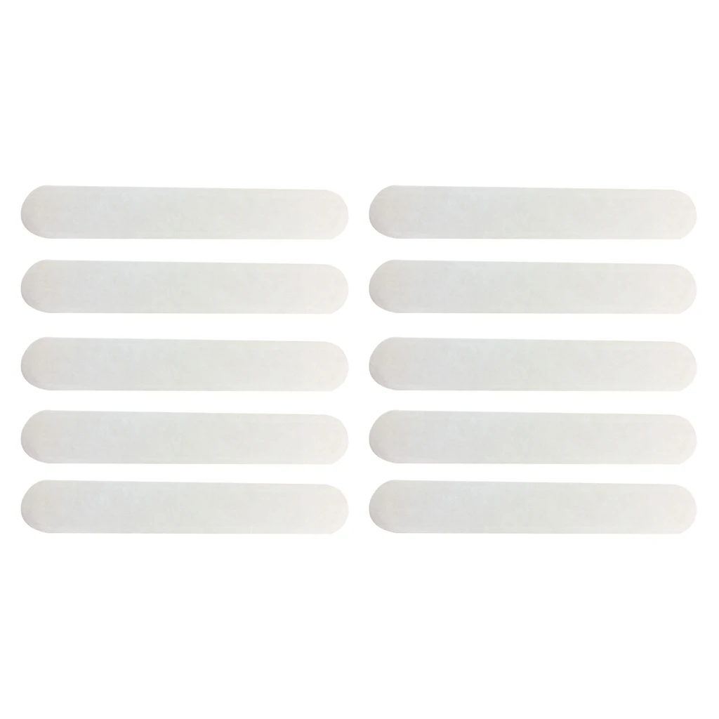 

10 Pack Hat Sweat Guard Bands Liner Protector Cap Sizing Tape Size Reducer Caps Hats Saver White Soft Lightweight Skin-friendly