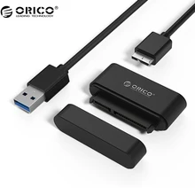 ORICO Micro B/Тип c SATA жесткий диск адаптер USB3.0 SSD SATA Кабель-адаптер конвертер супер Скорость USB 3.0 на SATA 22 Булавки