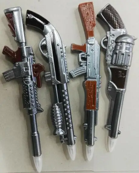 

[Free shipping] NEW ! Creative ,Promotional ,Sell Like Hot Cake, Magnetism !simulation Gun pens with Magnetism ! 24pcs /lot