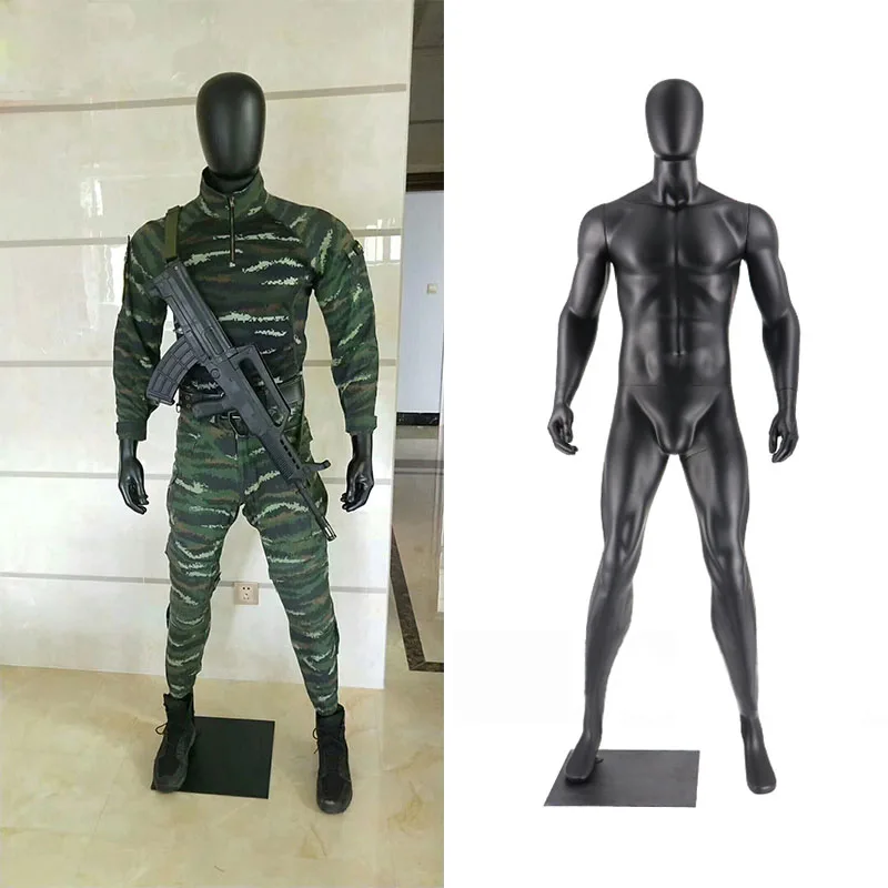 

Sports Brand Clothing Sports 3D Muscle Standing Mannequin Men and Women Whole Body Backhand Dummy