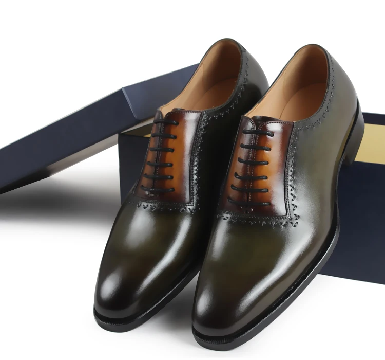 VIKEDUO/Брендовые мужские оксфорды ручной работы; винтажные Свадебные офисные туфли; мужская обувь больших размеров из натуральной кожи; Zapatos
