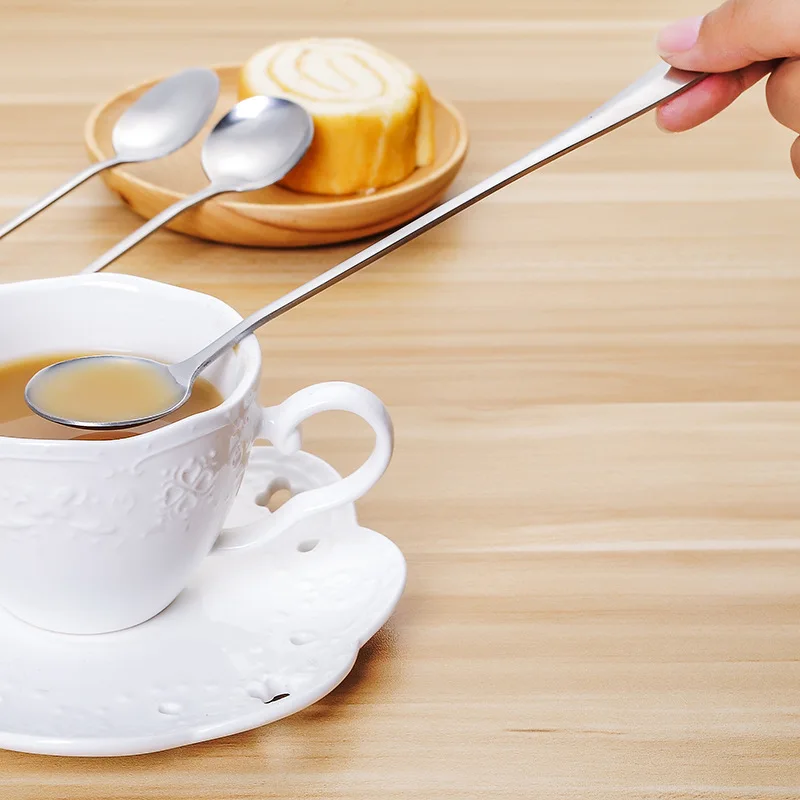2 قطعة xunzhe coffeeware المطبخ الإبداعي المقاوم للصدأ مقبض القهوة الملاعق الآيس كريم خلط ملعقة طويلة أنيقة حلويات ملعقة 2 قطعة xunzhe coffeeware المطبخ الإبداعي المقاوم للصدأ مقبض القهوة الملاعق الآيس كريم خلط ملعقة طويلة أنيقة حلويات ملعقة