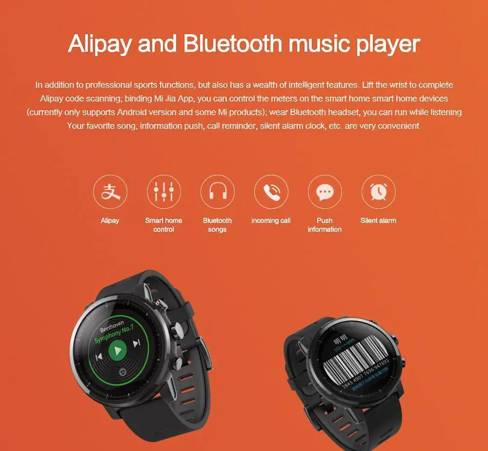 Xiaomi Amazfit 2 Amazfit Stratos Pace 2 умные часы мужские с gps Xiaomi часы PPG монитор сердечного ритма 5ATM водонепроницаемые