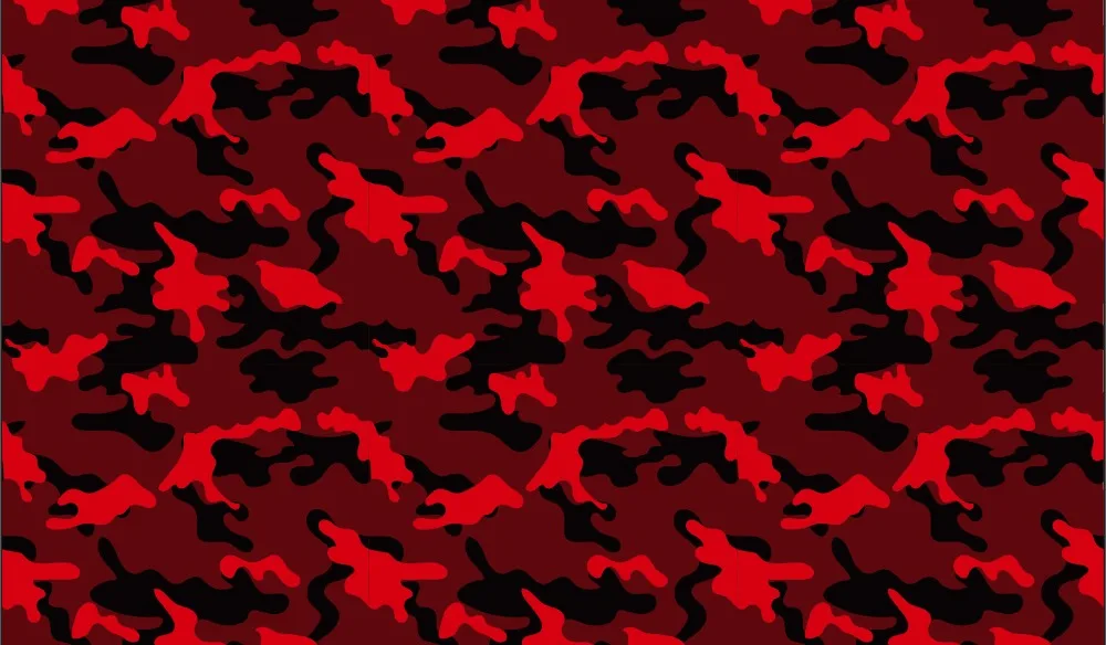 Jumbo Elite rojo camuflaje vinilo Películas rodillo rojo CAMO WRAP