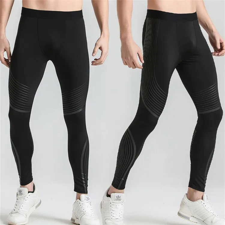 LIDONG Running Pants Men Leggings Compression Tights Basketball Gym Jogger Jogging Skinny Trousers Sportswear hardlopen1