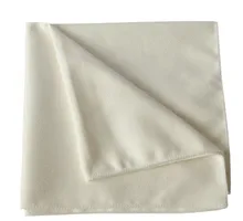 Free Shipping ETA Pure White Watch Wipe Cloth 25*24cm