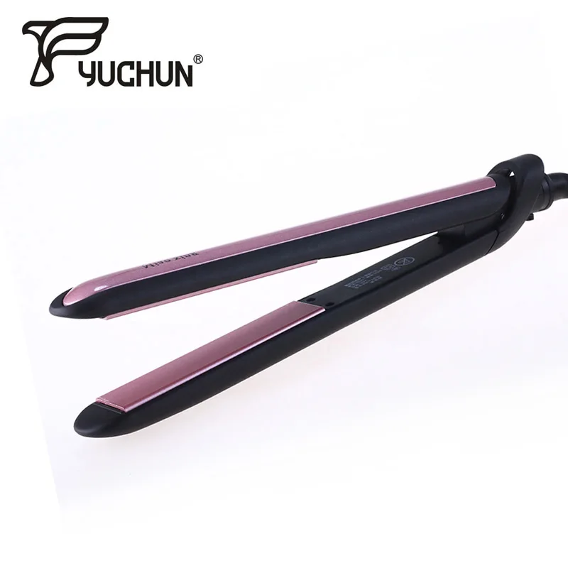

YC159 Professional Flat Iron Hair Straightening Comb Corrugation Hair Iron Tool Hair Dryer Volumizer Rose Gold Hair Straightener