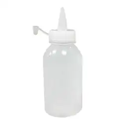 Горячая GCZW-5 шт. прямая остроконечная насадка прозрачная белая пластиковая швейная машина бутылка для масла 100 мл