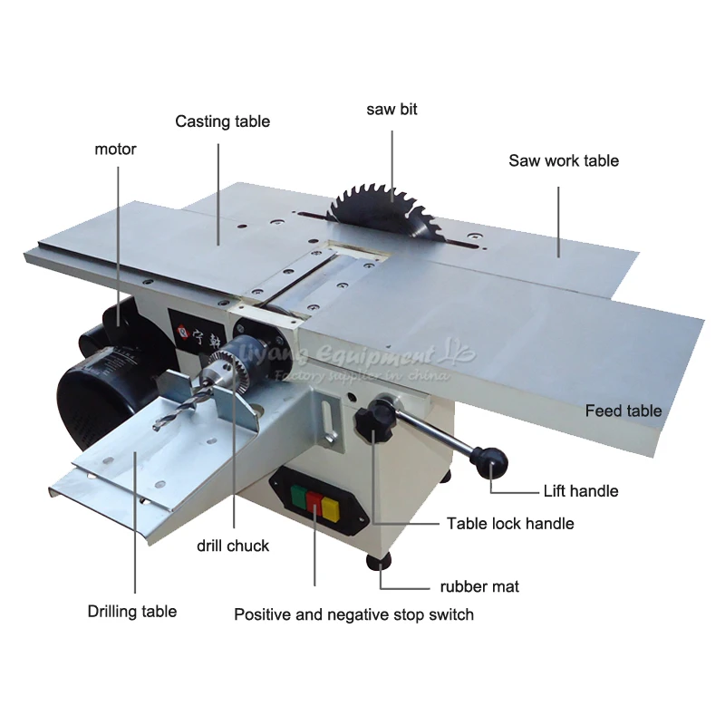 Multifunctional planer JMB-120 (4)