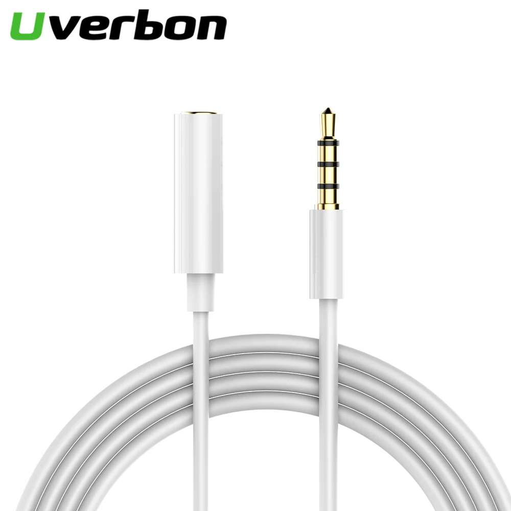

1m Jack 3.5mm Extension Audio Cable 3.5 Male to Female Earphone Headphone Extension Cable Stereo AUX Cord for Car MP3 Speaker