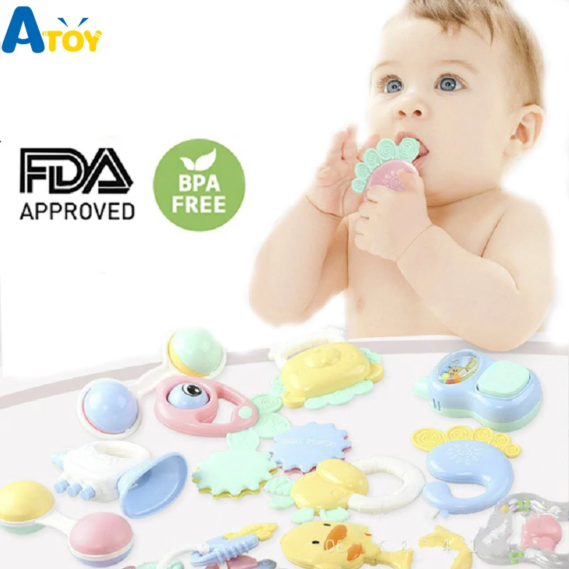 

Baby Care Teething Tool Infant Toddler Teether Baby Teethers Nursing Teeth Toy Cute Animal Shape Teethers Boil Allowed BPA Free