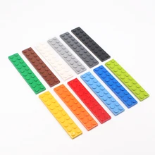 Placa 2x10 Moc 3832 Pedaço Curto Bloco Iluminai DIY Bricks Compatível com Monta Partículas