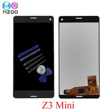 

Original For SONY Xperia Z3 Compact LCD Display Z3 Mini D5803 D5833 LCD touch screen Digitizer Sensor Assembly Replacement Parts