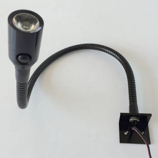 1W 12V 24V BOAT YACHT LED FLEXIBLE READING LIGHTin Wall Lamps from