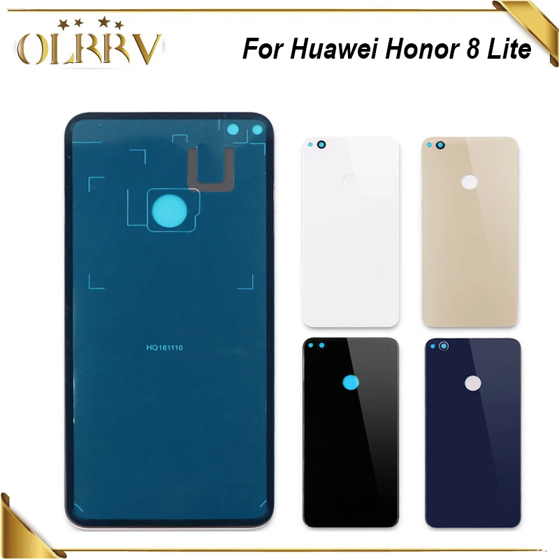 OLRRV 5 2 дюймов для Huawei Honor 8 Lite крышка аккумулятора 100% Новый Прочный чехол задней