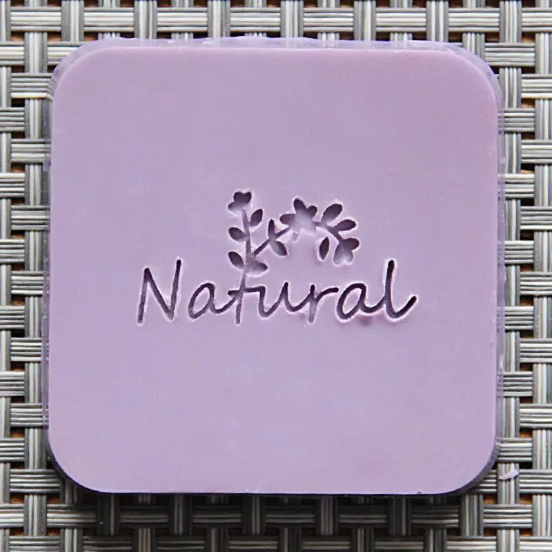 Николь прижимка для мыла штамп для натурального мыла ручной работы акриловые трафареты - Цвет: 0104(4x4cm)