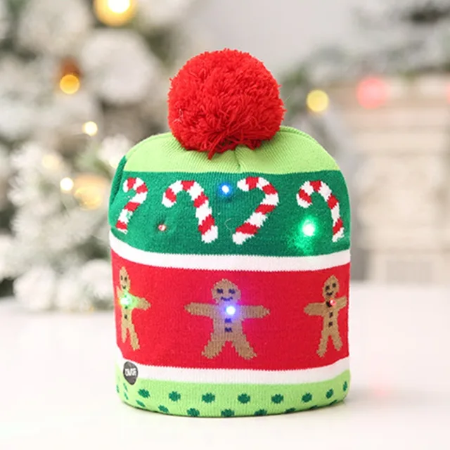 led christmas beanie ugly christmas sweater christmas tree beanie light up knitted hat for children adult - Ugly Christmas Hats led christmas beanie ugly christmas sweater christmas tree beanie light up knitted hat for children adult - Ugly Christmas Hats