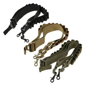 

Outdoor Multi-function Adjustable Military Tactical Shoulder Belt Strap Sling Nylon Rope