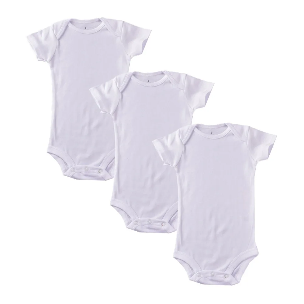 10pcs /lot Good quality White Cotton Clothing Jumpsuit for children -in ...