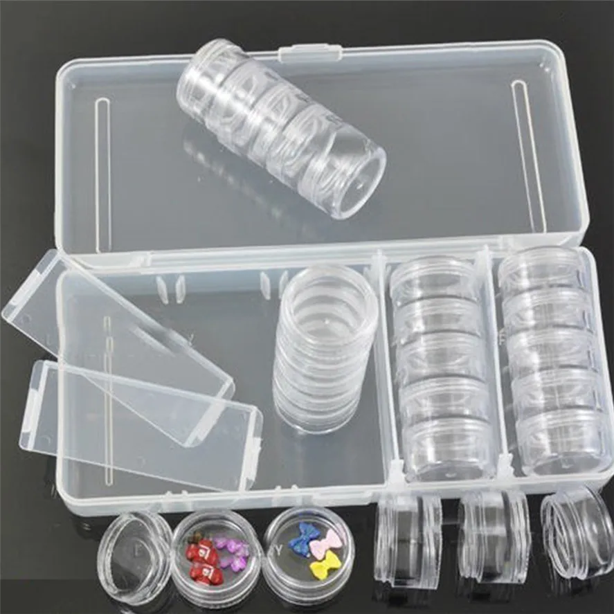 2017 New Nail Storage Box HAICAR 1Set Multifunctional Nails Decoration