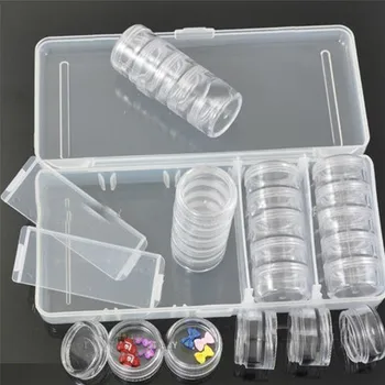 

2017 New Nail Storage Box HAICAR 1Set Multifunctional Nails Decoration Box Nail Diamond Storage Case Nails Art Equipment Pretty