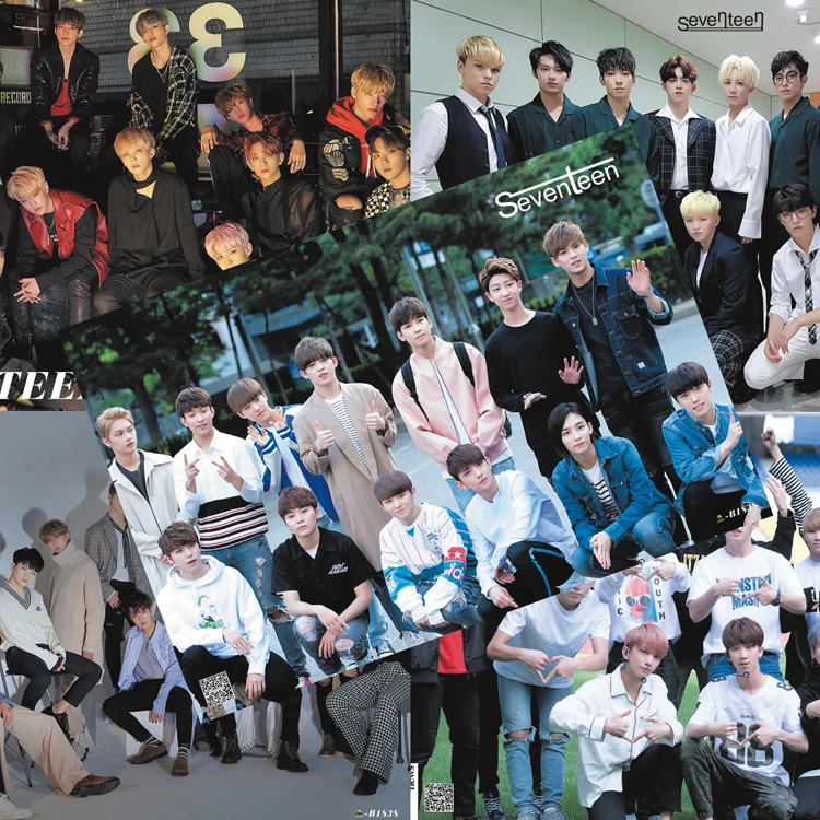 8*(42x29 см) 17 плакатов настенные наклейки подарок KPOP вокруг S. COUPS JEONGHAN JOSHUA
