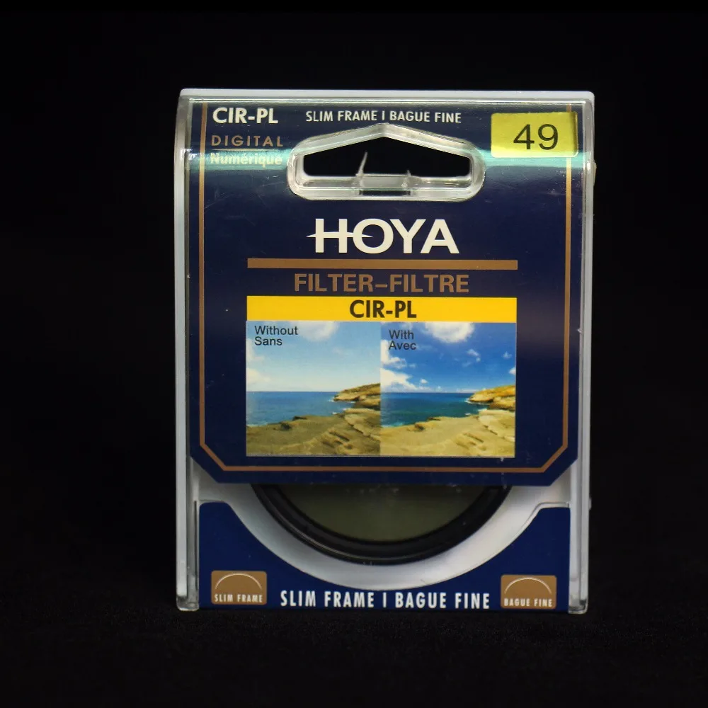 Фильтр HOYA CPL тонкий круговой поляризатор фотофильтр 49 52 55 58 мм 62 67 72 77 82 для