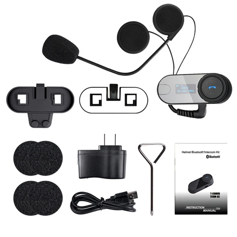 Helmets Portable Walkie Radio Headsets 5