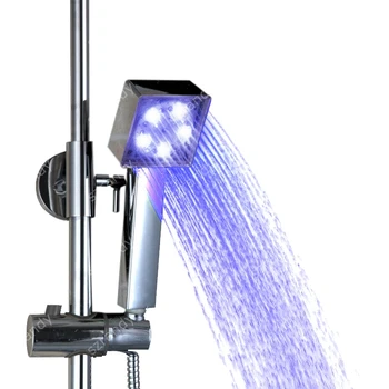 

LED Single Blue Color square shower without battery