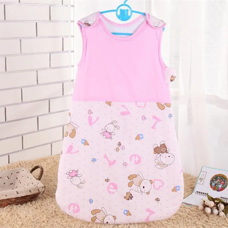 

Pink Sleeveless Sleep Sack Newborn Envelop 0-1 Year Baby Sleeping Bag