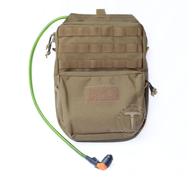 Ttgtactical Molle Hidratação Pacote Mochila Militar Bexiga Transportadora 1000d Náilon 3l 3 Bolsas de água
