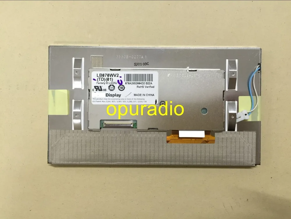 Оптовая продажа 7 дюймов ЖК-дисплей дисплей LB070WV2-TD01 LB070WV2 TD01 экран для Mercedes Buick