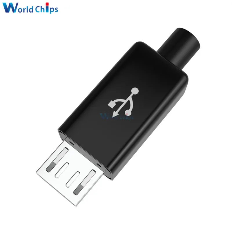 Набор разъемов Micro USB для штепсельной вилки DIY 10 шт. черные чехлы|kit kits|kit diydiy kit |